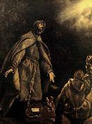 El Greco The Stigmatization of St Francis oil painting